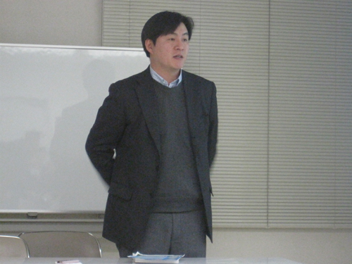 朴真漢 氏による講演